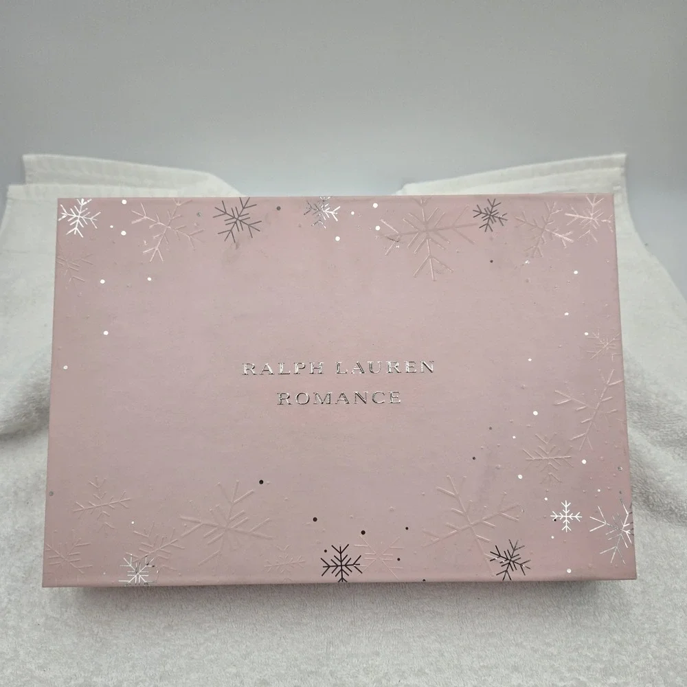 Ralph Lauren Romance EMPTY Gift Set Boxes Craft Supply Upcycle Decoupage Decor
